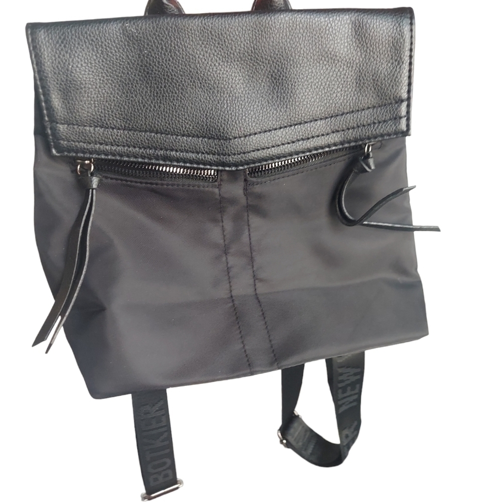 BOTKIER New York black backpack purse